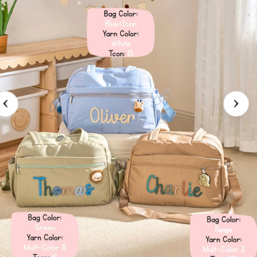 Personalized Duffle Bag : Signature Cheer & Dance Overnight Bag, Weekender Bag with Waterproof Pocket, Hand Stitched Gifts for Her