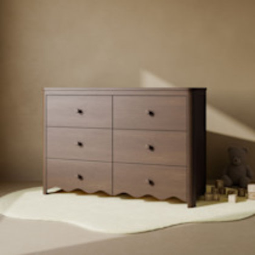 Storkcraft Casablanca 6 Drawer Dresser - Hazelnut