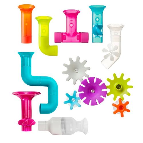 Boon Pipes & Tubes & Cogs Bath Toy Set