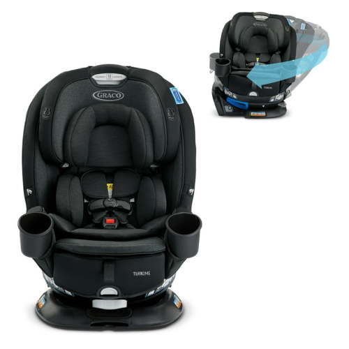 Graco Turn2Me 3-in-1 Car Seat, Rotating Convertible Car Seat, Easy Installation, Cambridge
