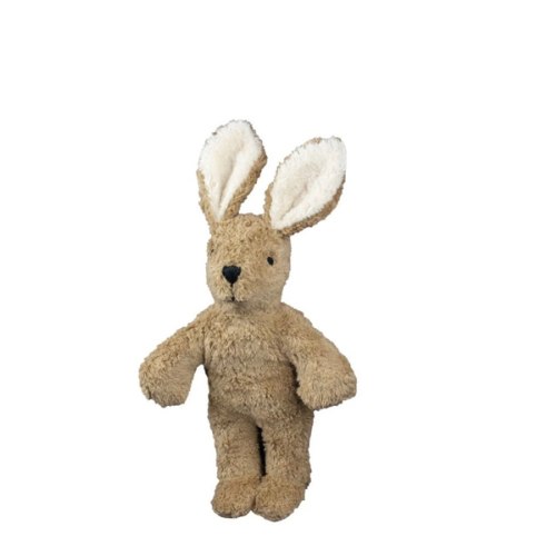 Senger Organic Cotton Baby Rabbit, 9", Beige | Stuffed Animals- Blue Otter Toys