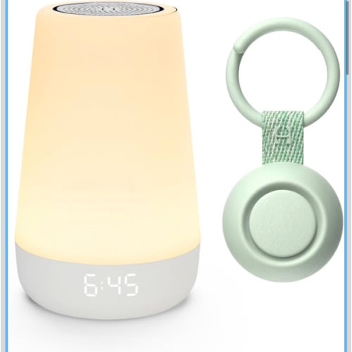 Hatch for Baby Sleep Bundle: Home & Travel Sound Machines Includes Rest 2nd Gen and Portable Hatch Go (Mint)