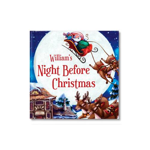 Christmas Gift for Boy | Christmas Gift for Girl | Night Before Christmas Personalized Children's Book (Single Child Version)