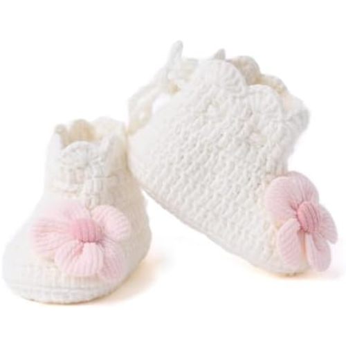 Baby Booties Newborn Walking Shoes Infant Baby Girl
Soft, Cozy, Hand Crochet, Cotton, Sock Booties, Indoor House Shoes, Slippers, Knit, Socks