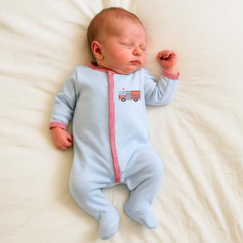 Hero Brigade Applique Footie