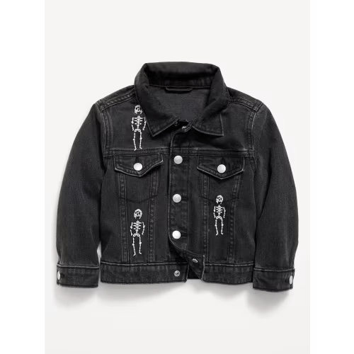Oversized Unisex Trucker Jean Jacket for Toddler