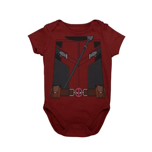 Baby Merc Hero Halloween Costume Bodysuit | Baby Wade Superhero Cosplay Costume Bodysuit | MNSSHP Unique Costume | Baby First Halloween Gift