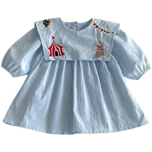 Spring Baby Toddler Girls' Long Sleeve Princess Dress - Cute & Stylish Outfit for Spring/Fall