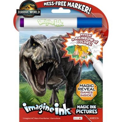 Jurassic World Rebirth Imagine Ink Book