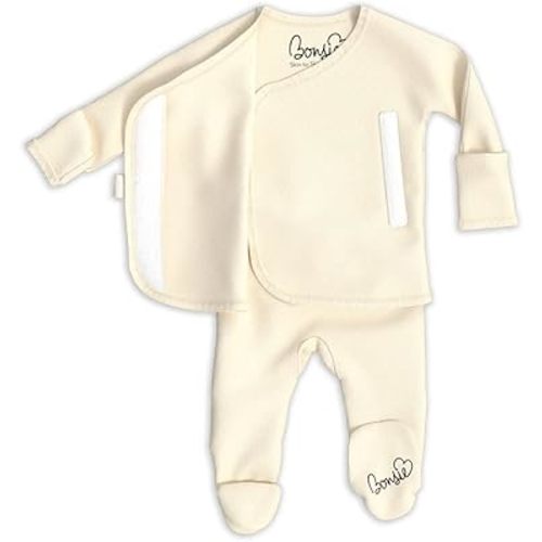 Amazon.com: Bonsie Skin to Skin Babywear Footed Bodysuit - Tan Baby Footed One Piece - Oat (3-6 Months): Clothing, Shoes & Jewelry