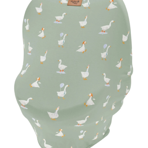 Car Seat Cover in Silly Goose
