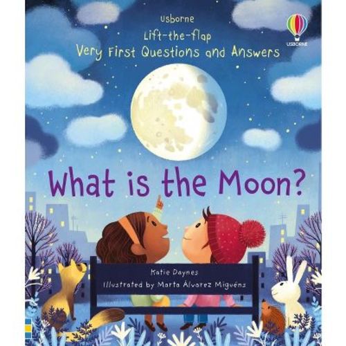 Very First Questions and Answers What Is the Moon? - by Katie Daynes (Board Book)