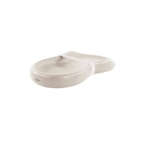 Keekaroo Peanut Changer Baby Vanilla– The Original Made in USA Easy-to-Clean Changing pad and The only Shell Over Foam, Fully Water Repellant