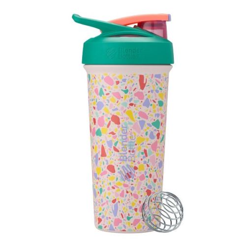 BlenderBottle 25oz Strada Stainless Steel Shaker Cup - Terrazzo Pint