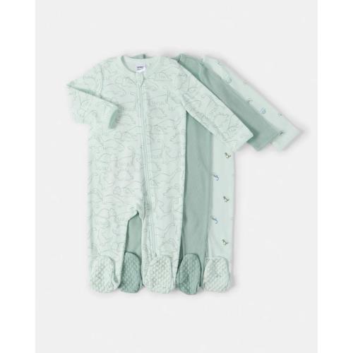3 Pack Cotton Coveralls - Kmart