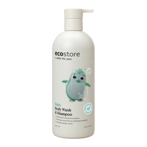 Ecostore Baby Body Wash & Shampoo 535Ml