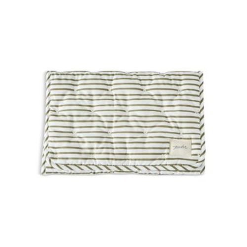On the Go Portable Changing Pad in Olive Stripes