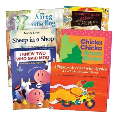 Kaplan Early Learning Animal Rhymes Books - Set of 6