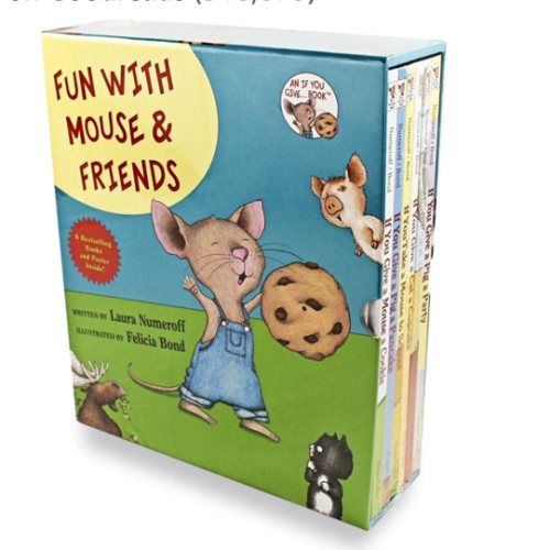 If You Give a Mouse A Cookie 6 book boxed set