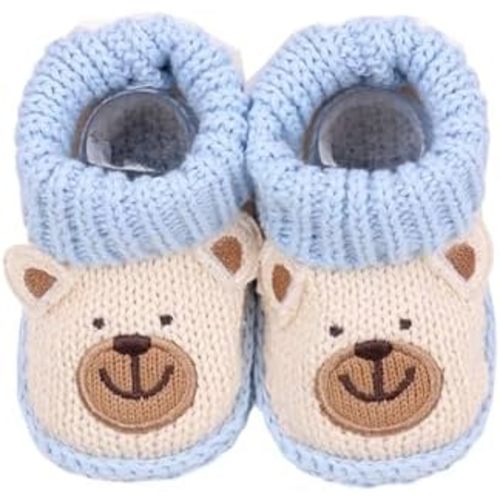 Infant Baby Boys Girls Knitted Booties Soft Cute First Walking Socks Shoes