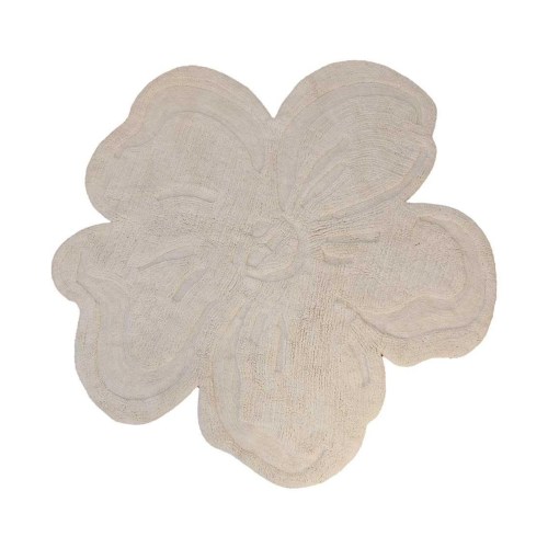 Flower Washable Wool Rug – Simple Steps Market