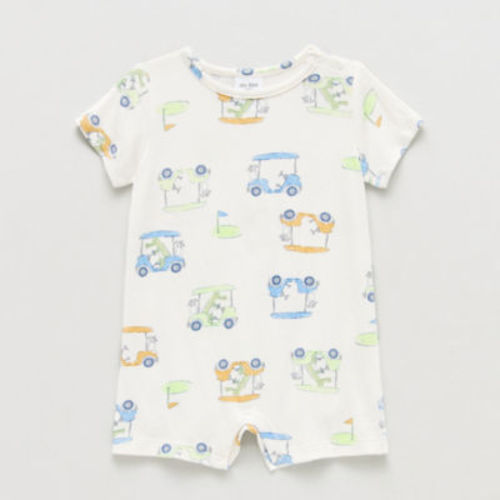 Okie Dokie Baby Boys Short Sleeve Romper