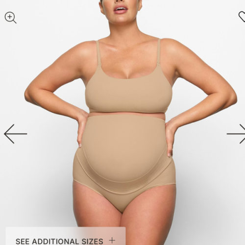 FITS EVERYBODY MATERNITY PUMPING SCOOP BRALETTE | CLAY | SKIMS