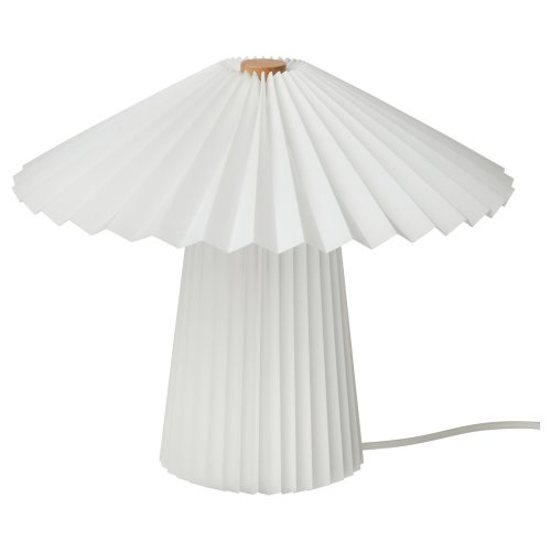 KUDDLAVA Table lamp - pleated white 11 "