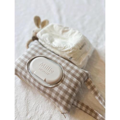 Baby Wipe Bag | Baby Wipe Bag | Quilted Wipe Pouch