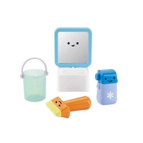 Skip Hop Mirror and Fun Bath Toys - 4pc