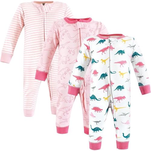 Hudson Baby Unisex Baby Cotton Sleep and Play