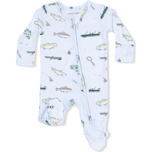 Fishing, 2 Way Zipper Footie - Angel Dear | Maisonette