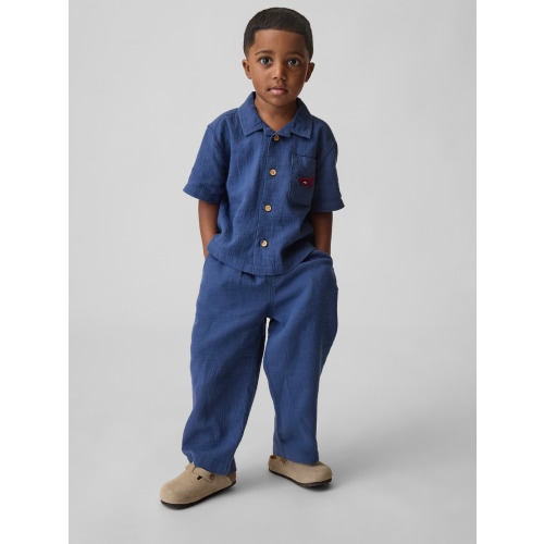 Baby & Toddler Cotton Gauze Outfit Set