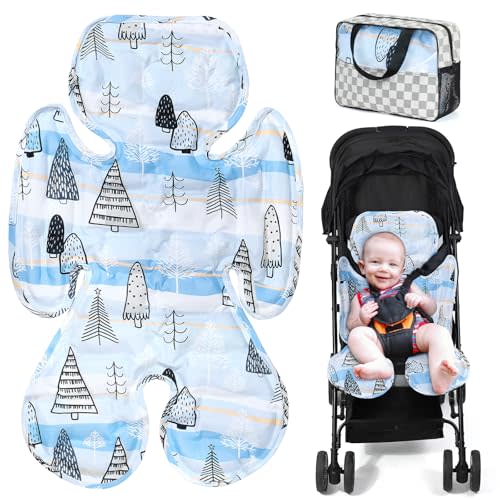 Orzbow Universal Stroller Cooling Pad, Double Sided Car Seat Cooler Liner, Gel Baby Cooling Pad Cushion for Strollers, Car Seats, High Chair, Swing, Cribs, Keep Baby Cool in Summer