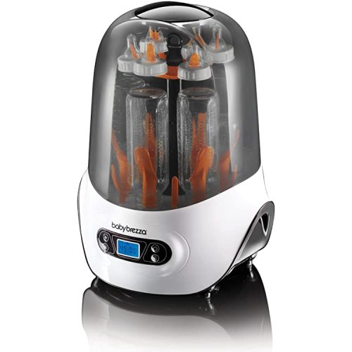 Baby Brezza BRZ0098 One Step Sterilizer Dryer 4-In-1, White - 1 Count (Pack of 1)