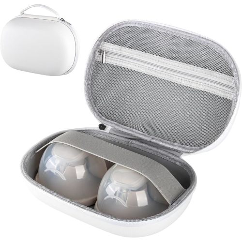 Wearable Breast Pump Case Compatible with Eufy E20 S1, Holds 2 Pumps