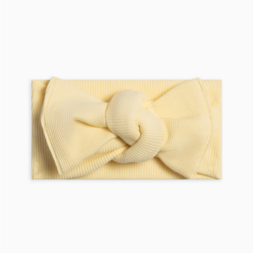 Ribbed Bow Wrap
