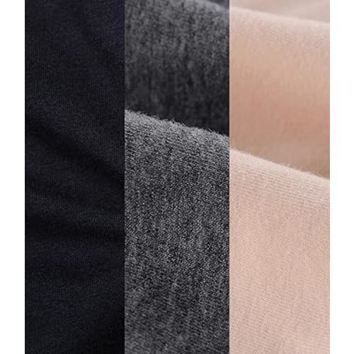 CAKYE 3 Pack Maternity Nursing Sleep Bra Breastfeeding Cotton Bralette