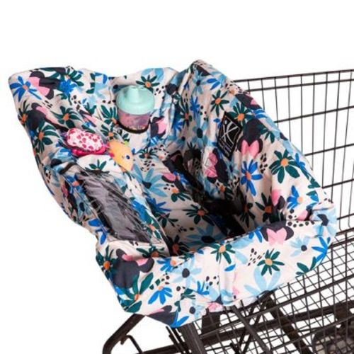 J.L Childress Shopping Cart & High Chair Cover for Baby to Toddler, Minnie Floral