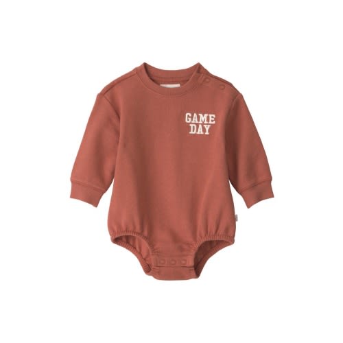 Game Day Organic Cotton Bubble Bodysuit, 9M