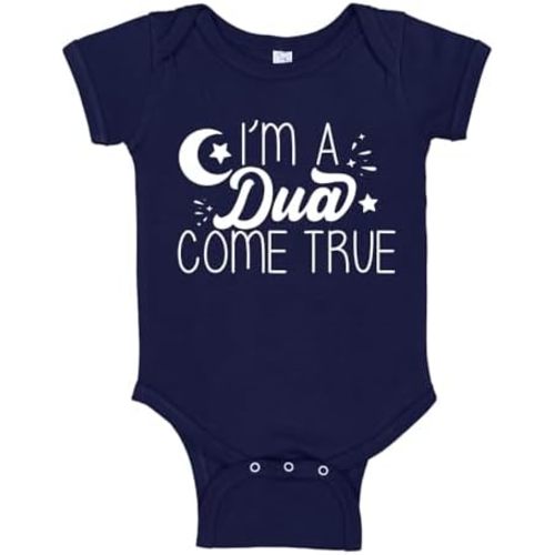 I'm A Dua Come True Muslim Baby Bodysuit One Piece or Toddler Shirt First Ramadan Eid Mubarak Newborn Baby Gift