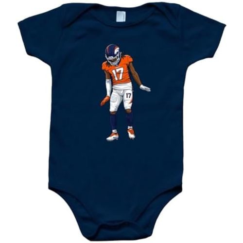 Jaylen Waddle Denver Penguin TD Baby 1 Piece Short Sleeve Leotard