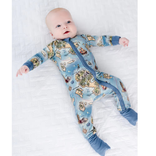 Neverland Map Bamboo Sleeper