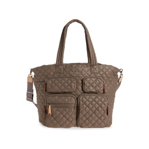 Large Metro Quilted Nylon Travel Tote