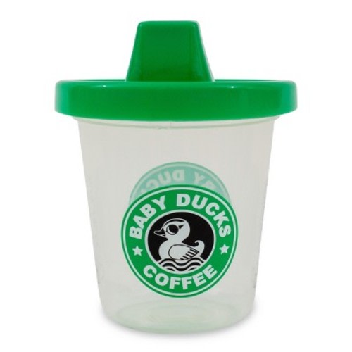 Gamago Child's Sippy Cup Baby Ducks Coffee