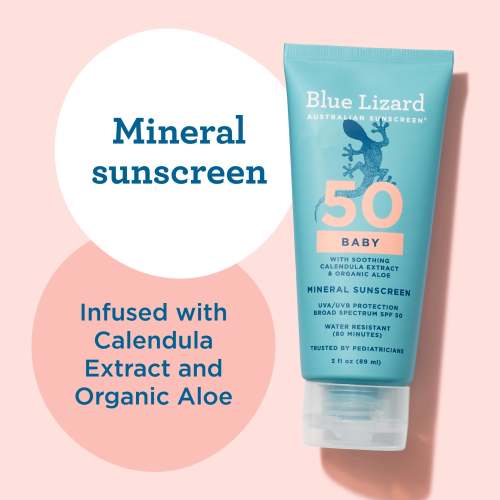 Baby SPF 50 Mineral Sunscreen Lotion | Blue Lizard US