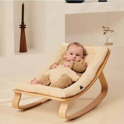 LEVO Baby Rocker in natural wood – Charlie Crane Paris