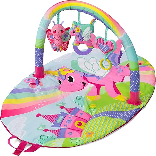 Infantino Sparkle Explore and Store Activity Gym Unicorn