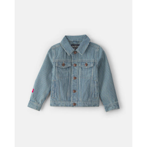 Toddler Hickory Denim Jacket - Light Wash - OshKosh B'gosh | Carter's