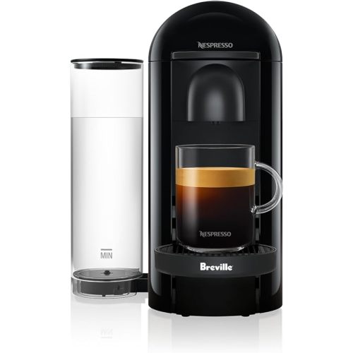 Nespresso Vertuo Plus Coffee and Espresso Maker by Breville, Ink Black
